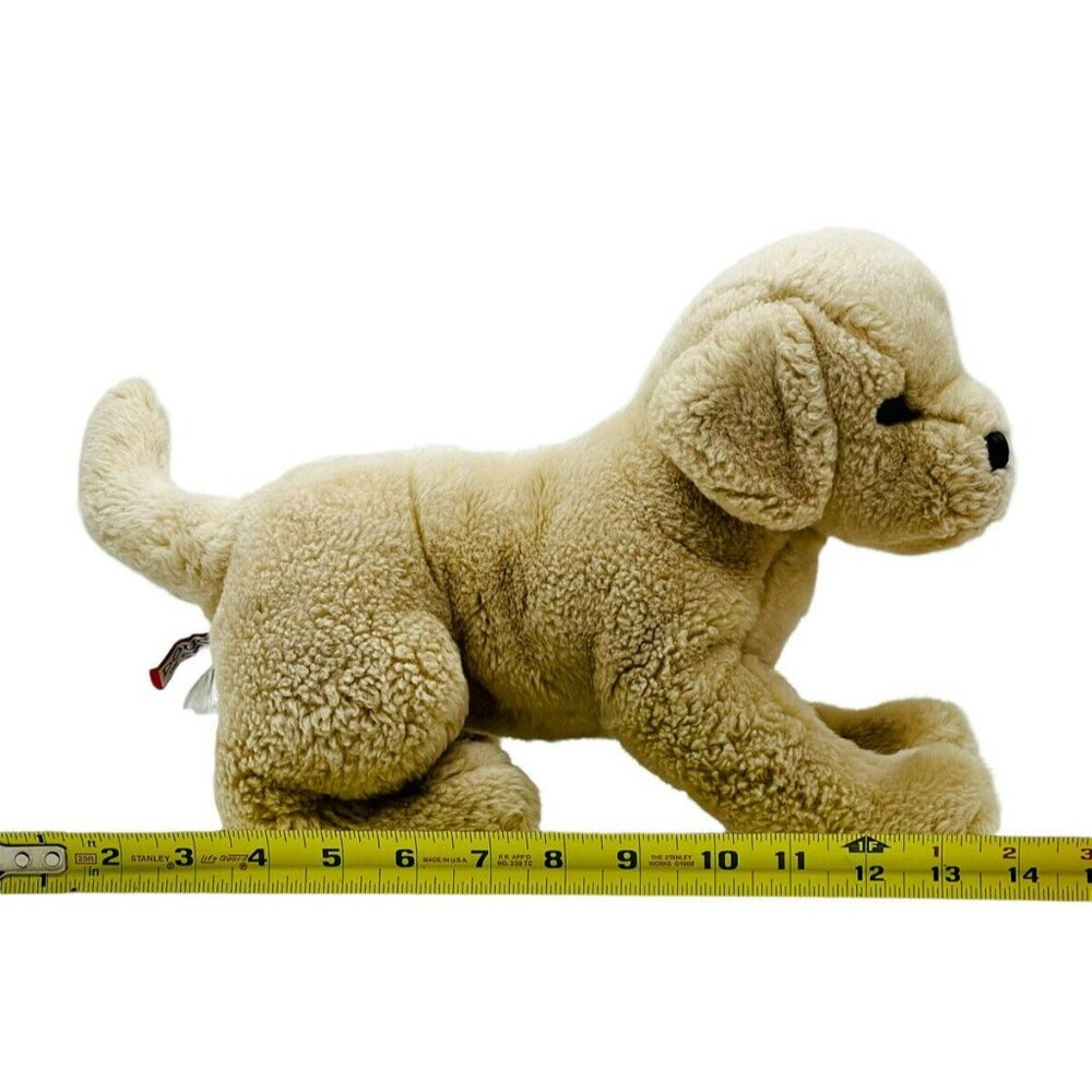 Douglas Cuddle Toys 12" Spankie Yellow‎ Labrador Retriever Plush Dog - Picture 6 of 7